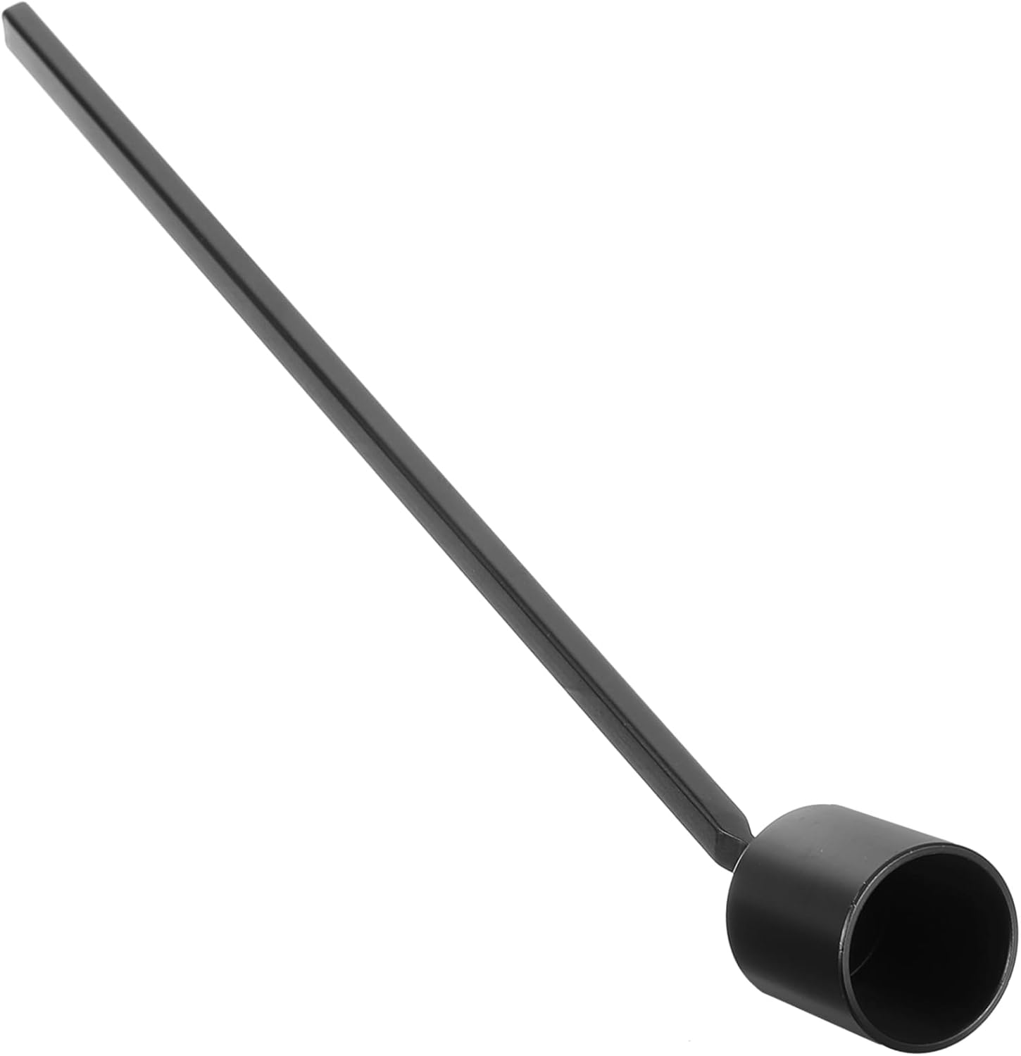Elegant Iron Candle Snuffer for Home Weddings and Parties Black