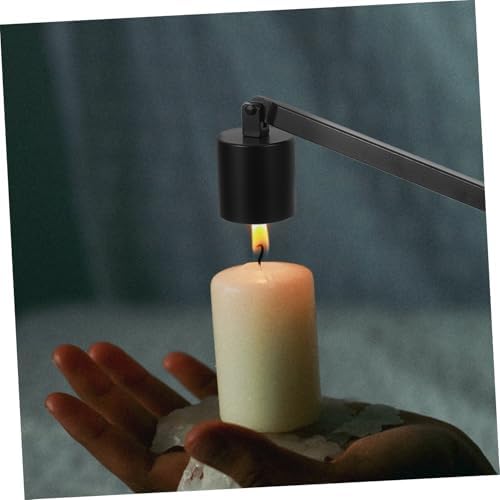 Zerodeko Black Candle Snuffer Tool for Home and Decor