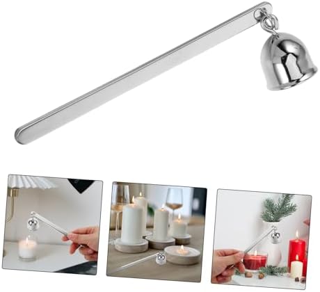 Cabilock Candle Snuffer with Long Handle Stainless Steel Wick Extinguisher