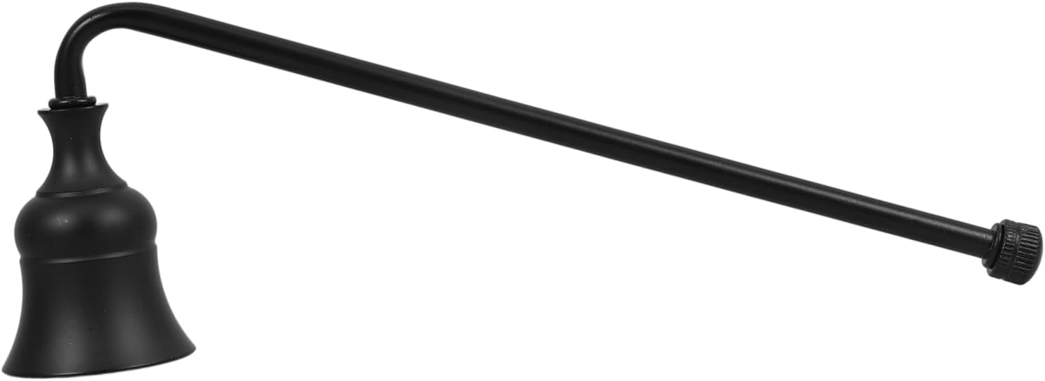 1pc Candle Snuffer Tool with Long Handle Black Design