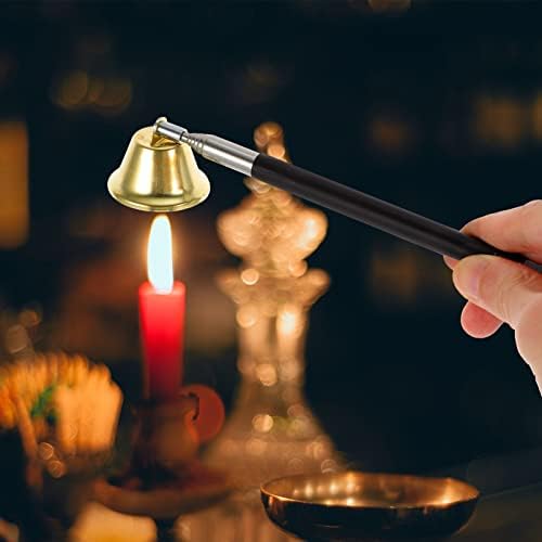 2pcs Extensible Candle Snuffer for Safe Wick Removal