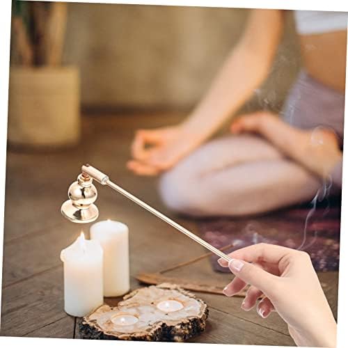 Cabilock Candle Snuffer with Long Handle for Safe Flame Extinguishing