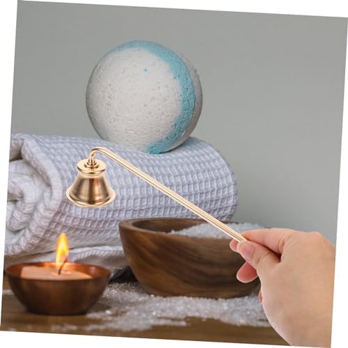 Candle Extinguisher with Long Handle and Sturdy Wick Snuffer for Home Use