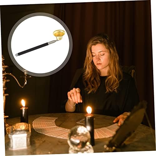 STOBAZA 1pc Extensible Buddhist Candle Snuffer with Candle Cutter and Wicks Trimmer