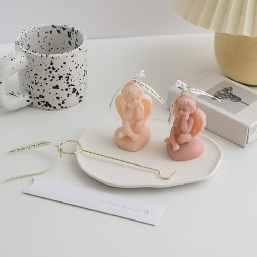 Zerodeko 2pcs Candle Snuffer Wick Dippers for Scented Candles and Aromatherapy