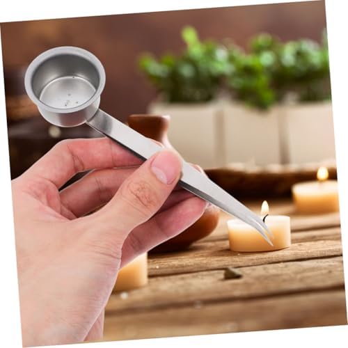 STOBAZA 2Pcs Iron Candle Snuffer with Flame Handle