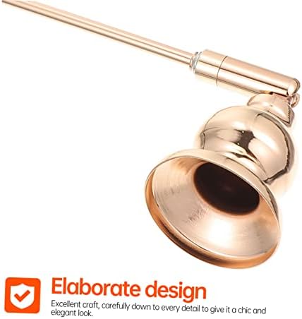 Stobaza Elegant Candle Snuffer with Long Handle for Candlestick