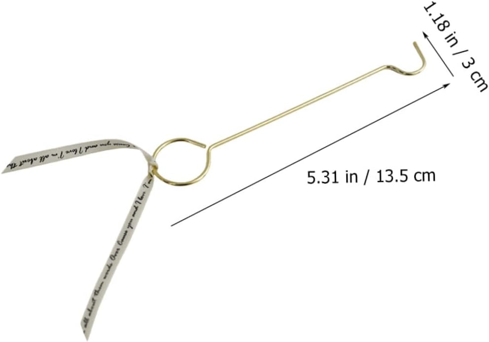 2pcs Candle Wick Hook Tool and Stainless Steel Candle Snuffer Set