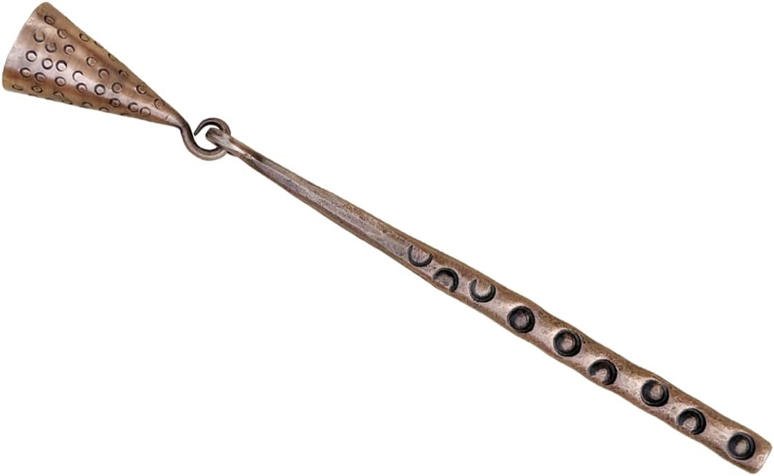 Living Ideas Wrought Iron Candle Snuffer with Bell