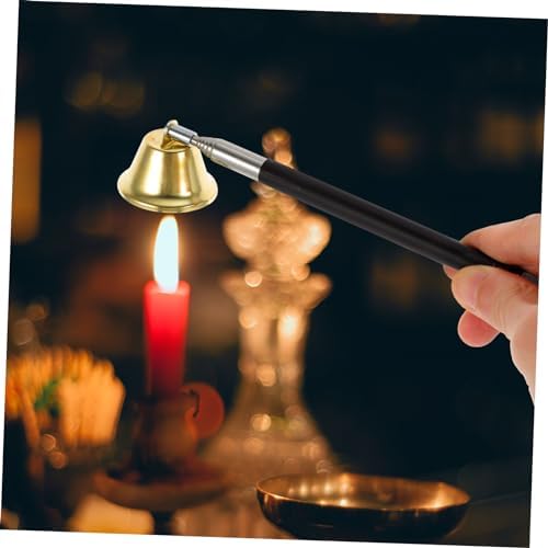 HOOTNEE 1pc Extendable Candle Snuffer Extinguisher for Home and Banquet Use