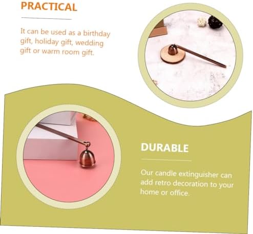 Elegant Long Handled Candle Snuffer for Aromatherapy Decor