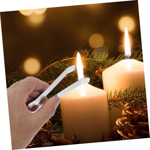 5Pcs Stainless Steel Candle Snuffer Clips for Safe Flame Extinguishing