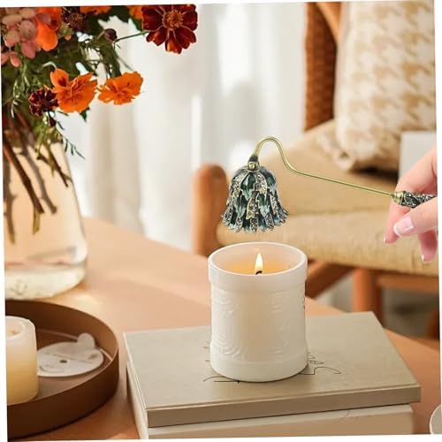 Zinc Alloy Candle Snuffer with Rhinestone Handle