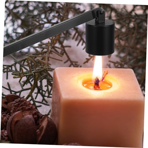 Simple Design Candle Snuffer Tool Extinguisher for Home Weddings and Parties Black