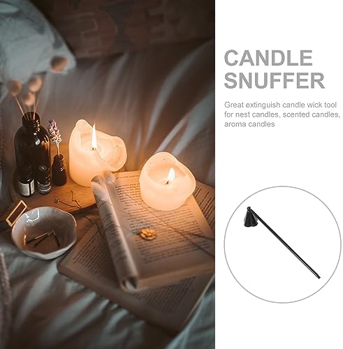 Stainless Steel Candle Snuffer with Long Handle for Safe Extinguishing 1