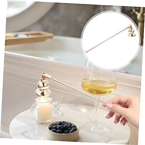 Stobaza Elegant Candle Snuffer with Long Handle for Candlestick