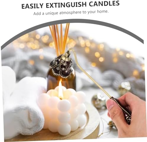 ERINGOGO Candle Snuffer Tool with Long Handle Design