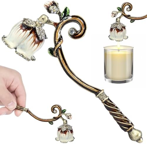 Elegant Candle Snuffer with Long Handle for Safe Extinguishing