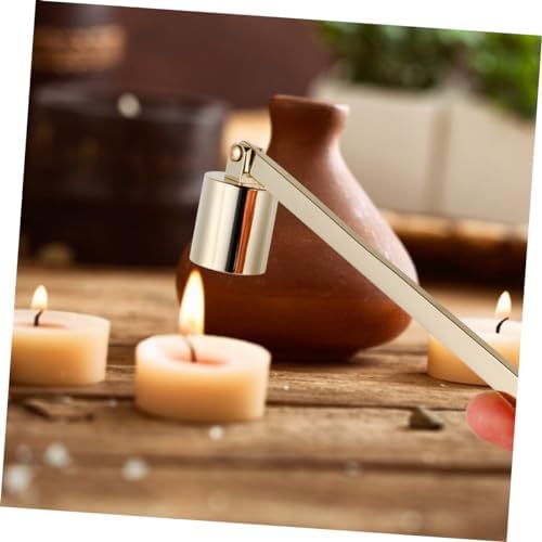 Metal Candle Snuffer with Long Handle for Safe Extinguishing