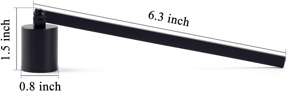 Yoption Candle Wick Snuffer - Stainless Steel Extinguisher with Long Handle