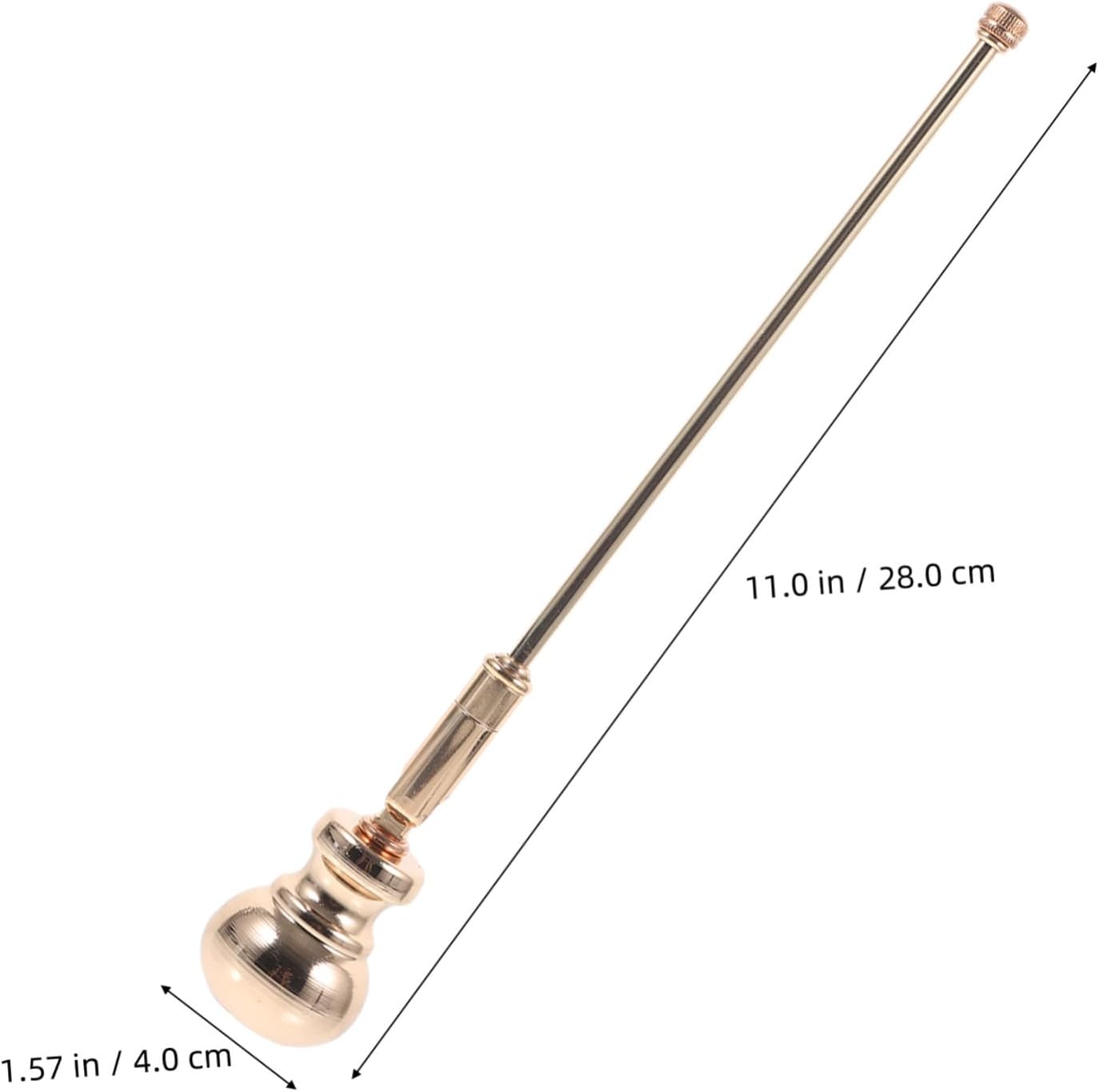 Iron Candle Snuffer Flame Extinguisher for Taper and Pillar Candles