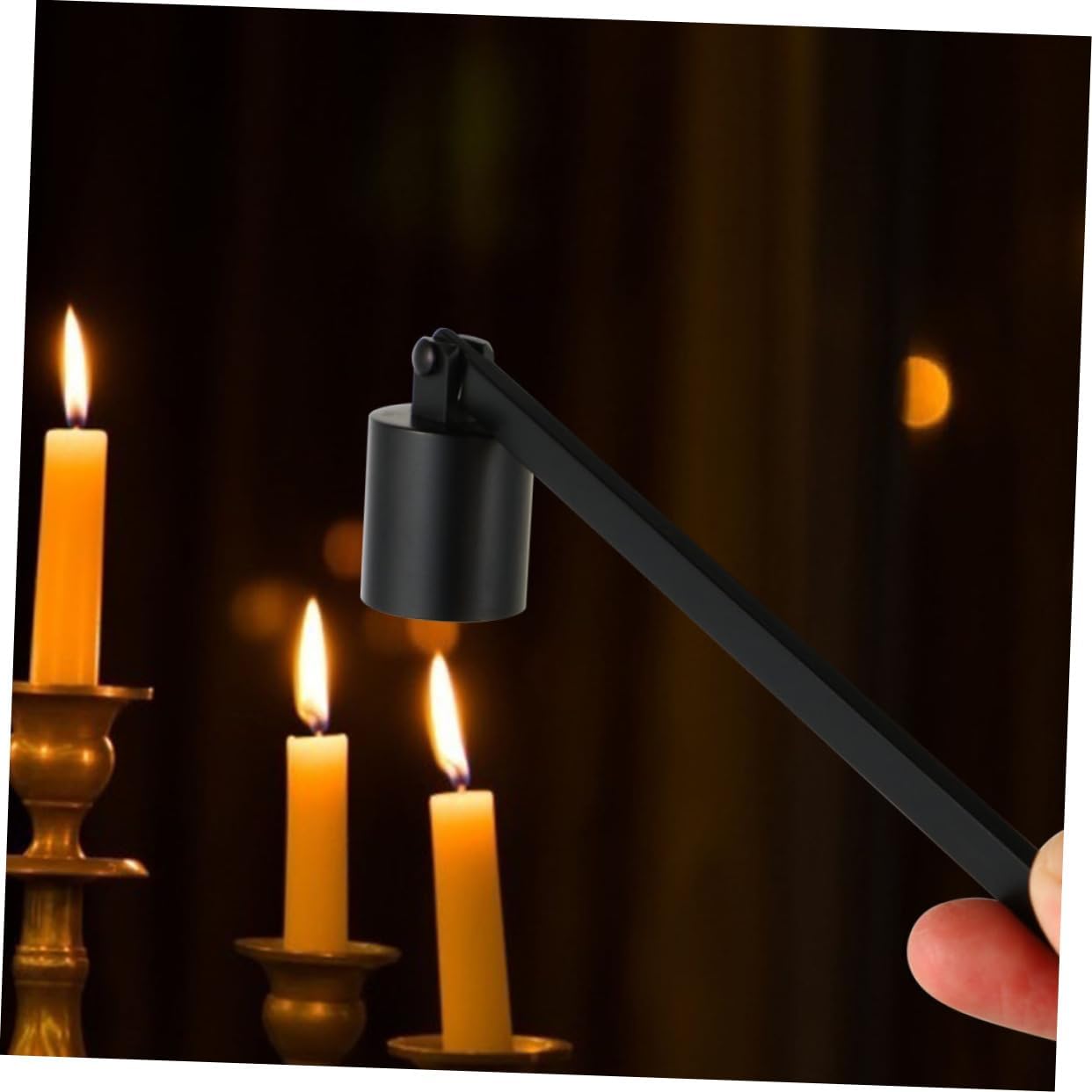 2pcs Portable Candle Snuffer Extinguishers for Safe Wick Covering
