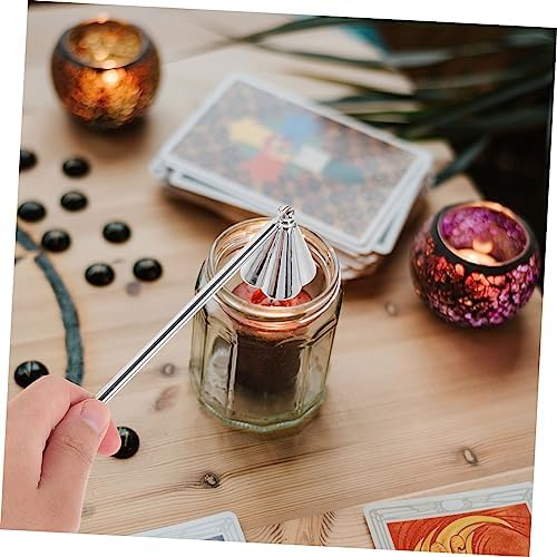 Stainless Steel Candle Snuffer with Long Handle for Safe Extinguishing