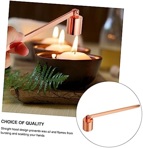 Stoanza 1pc Candle Snuffer Stainless Steel Flame Extinguisher Tool for Wick Control