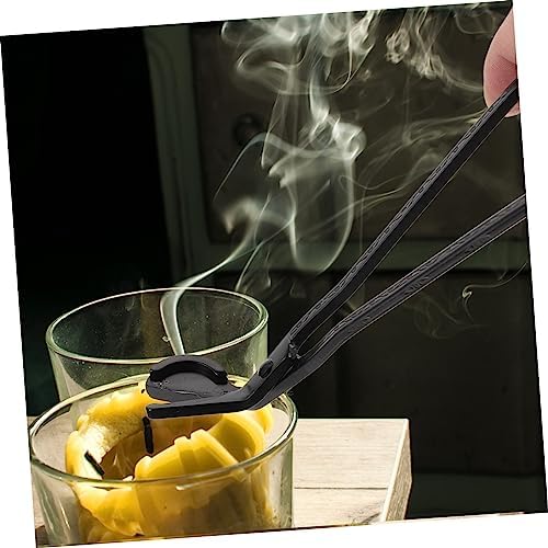 STOBAZA 3pcs Stainless Steel Candle Snuffer and Wick Trimmer Set Black Finish