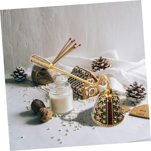 Elegant Star Rhinestone Candle Snuffer Handle