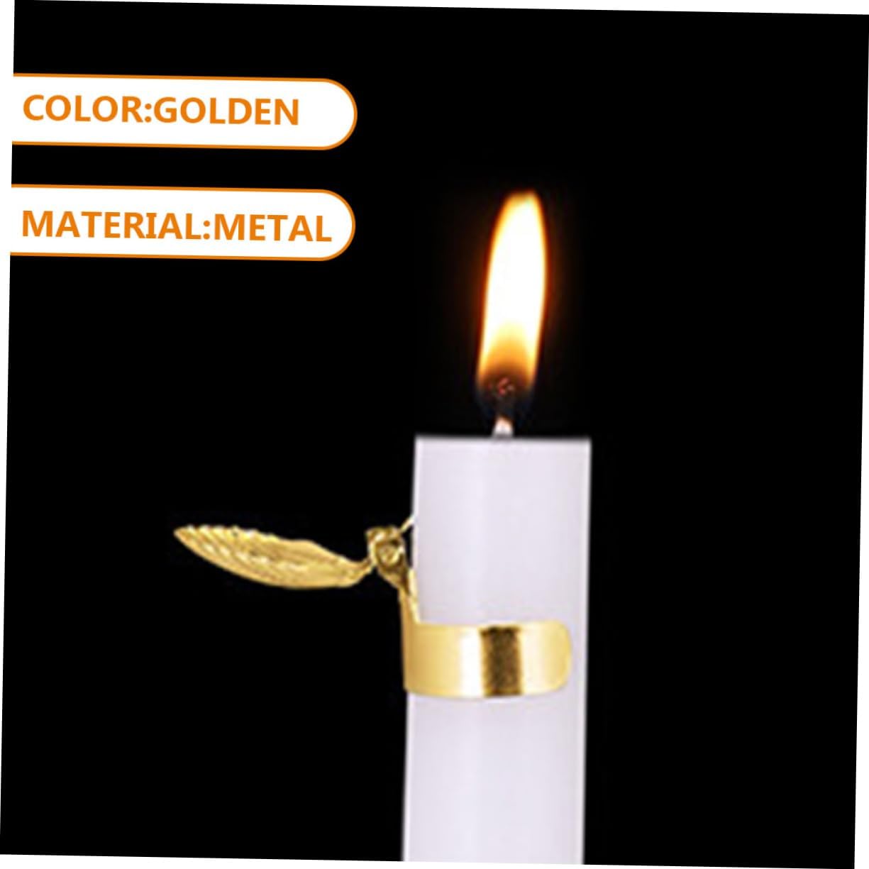 4Pcs Candle Snuffer Elegant Shell Design for Home Use