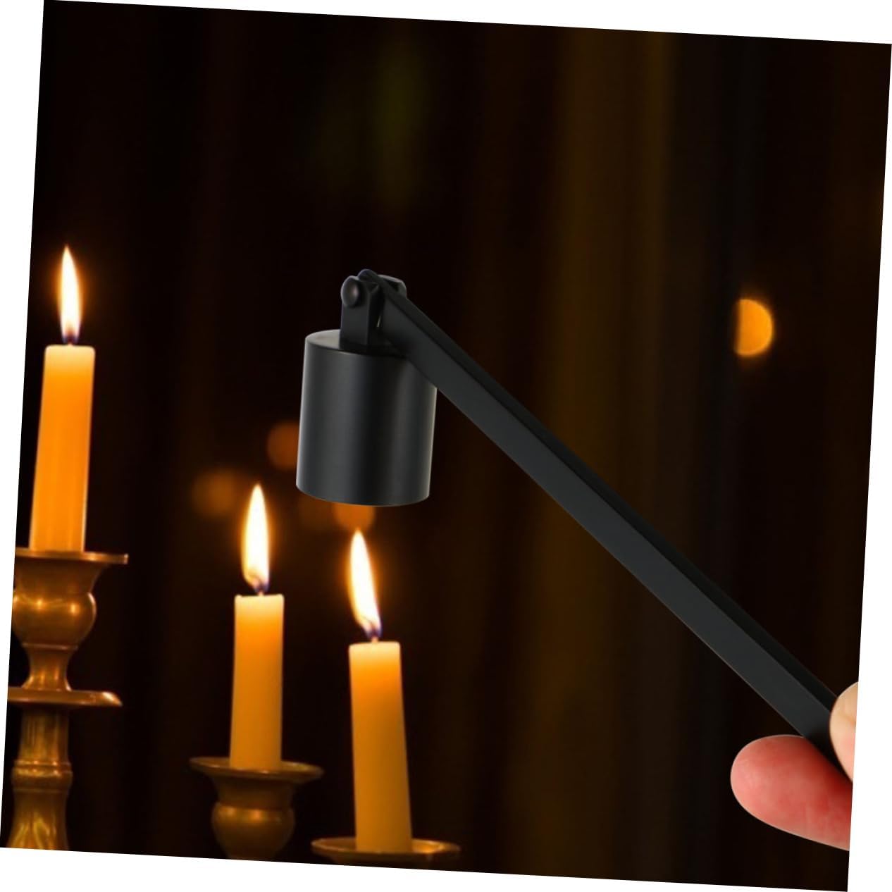 2pcs Portable Alloy Candle Snuffers