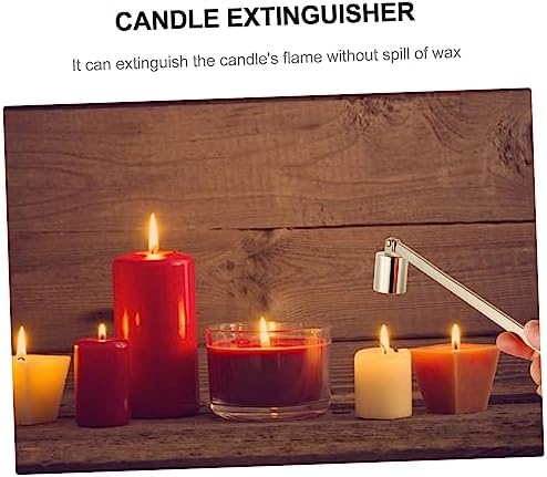 Happyyami Long Wick Candle Snuffer Holder