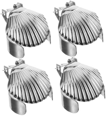 Metal Candle Snuffer Tool with Shell Shape for Flame Control