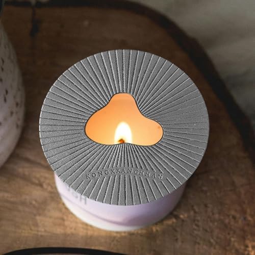 Silver Candle Topper Shade Sleeve with 307 Inch Size