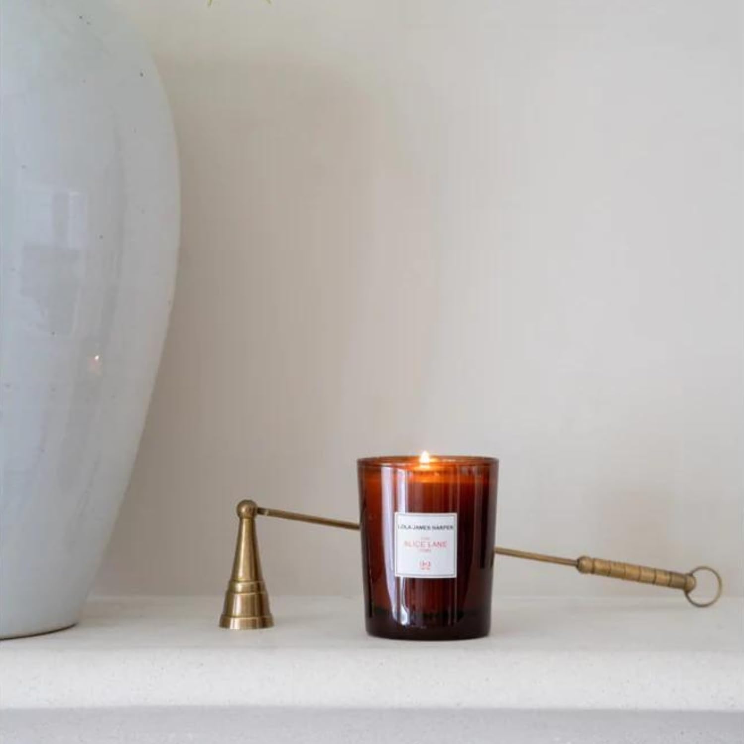 Alice Lane Antique Brass Candle Snuffer