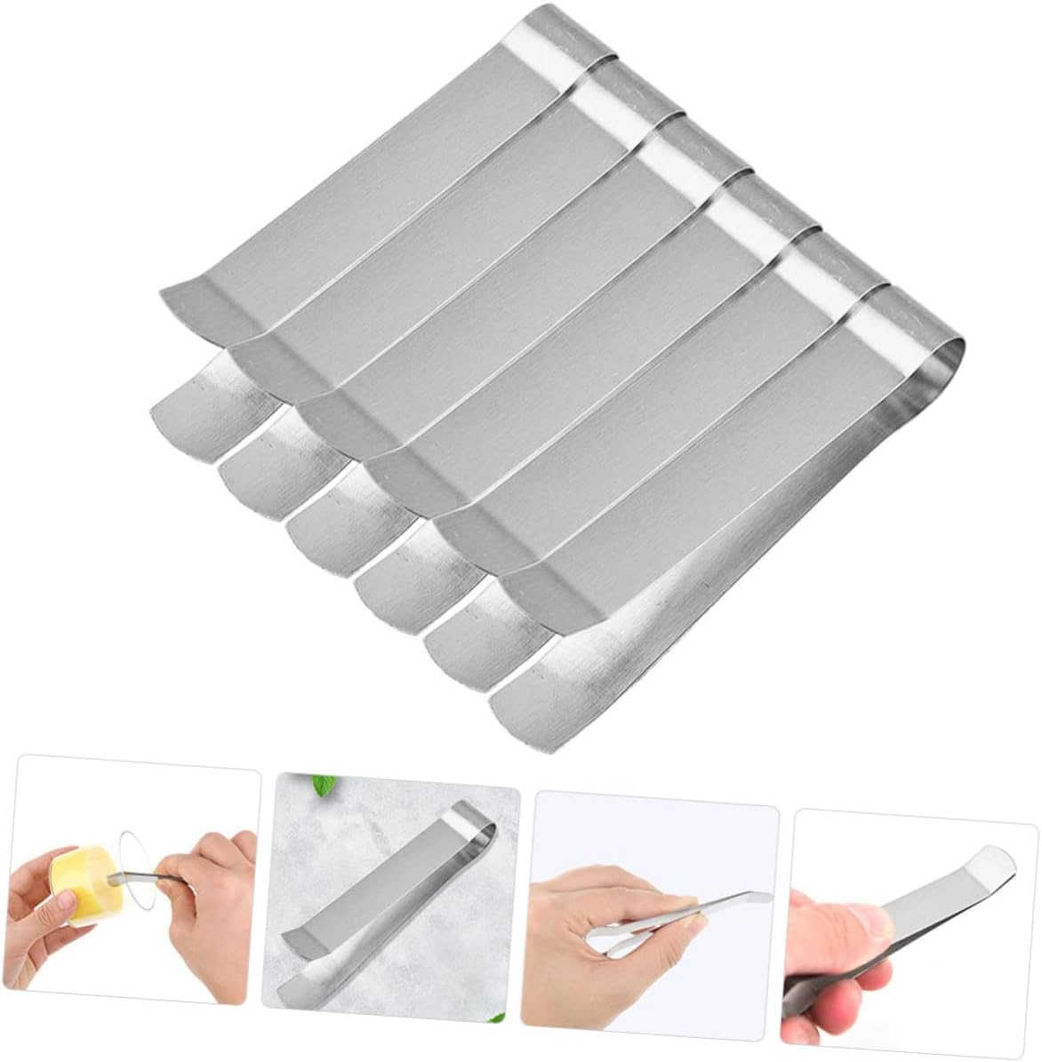 6pcs Stainless Steel Candle Wick Trimmer with Extinguisher Tool