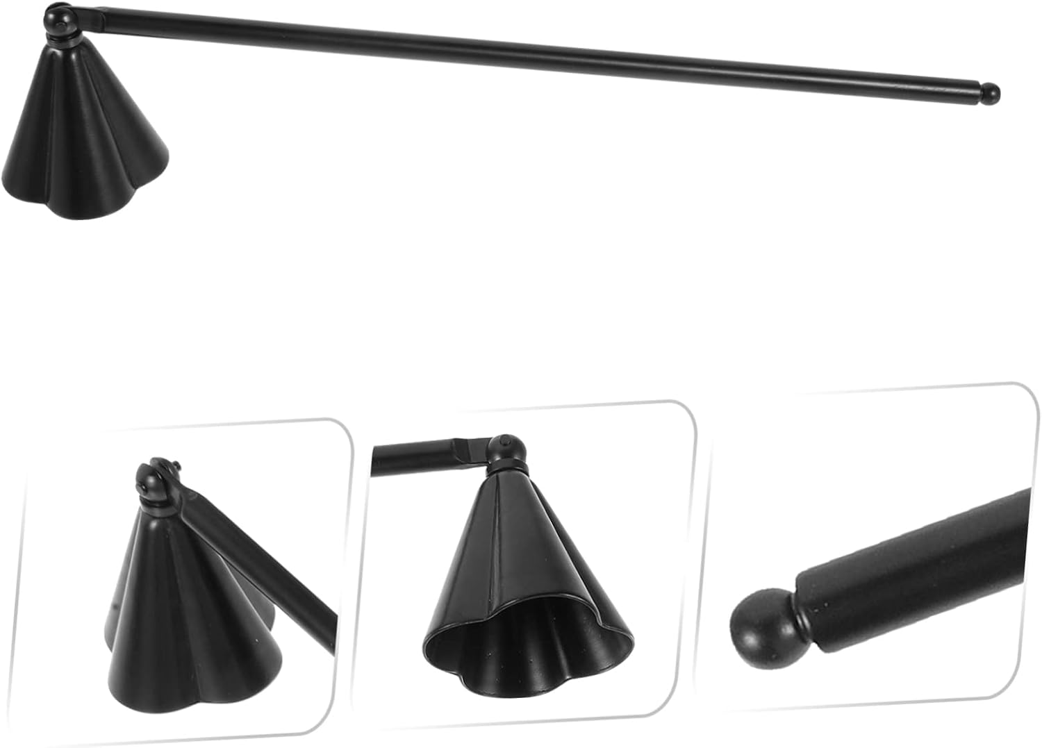 HOOTNEE Metal Candle Snuffer Unique Extinguisher Tool