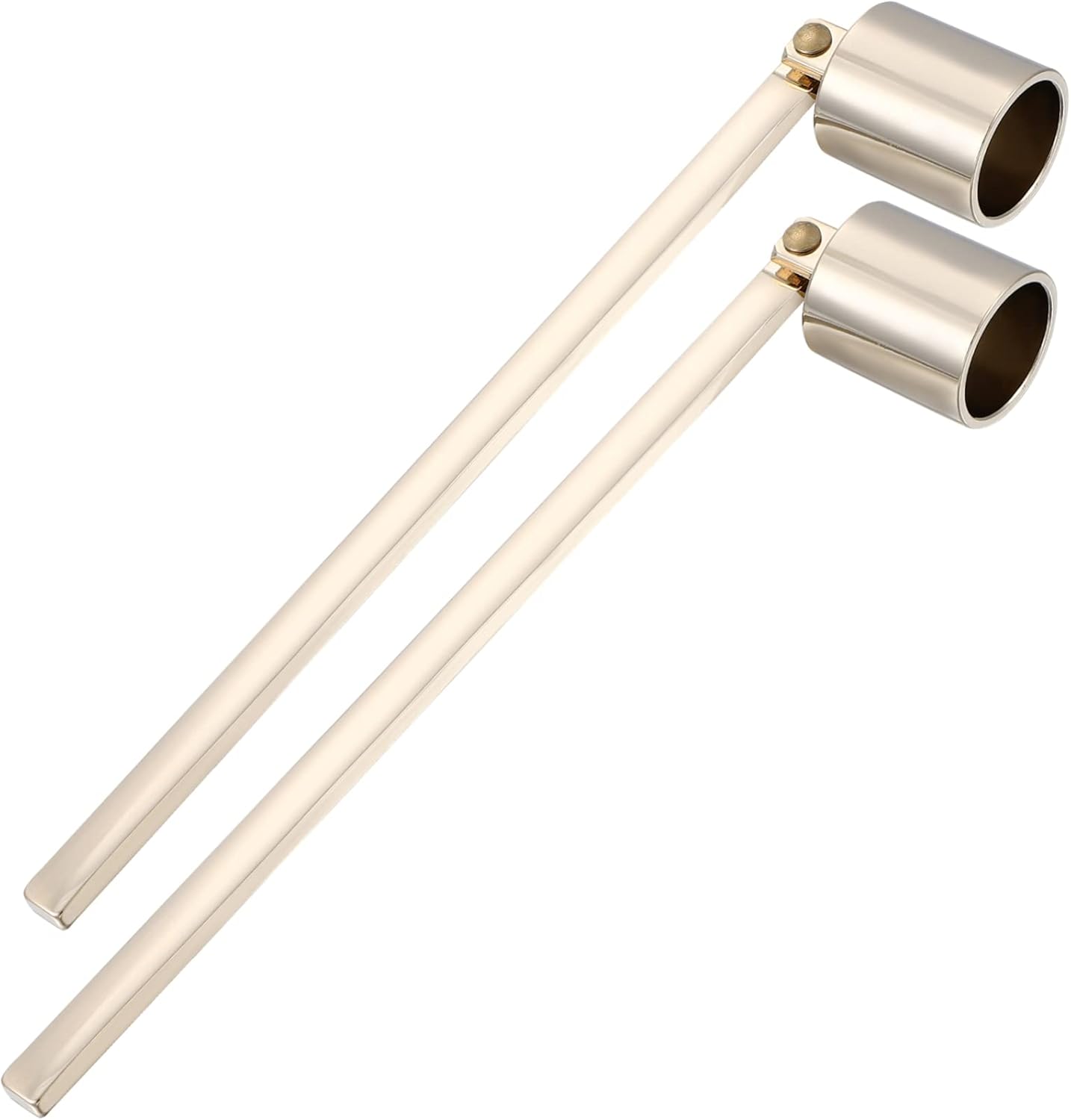 2pc Stainless Steel Candle Snuffers with Handles