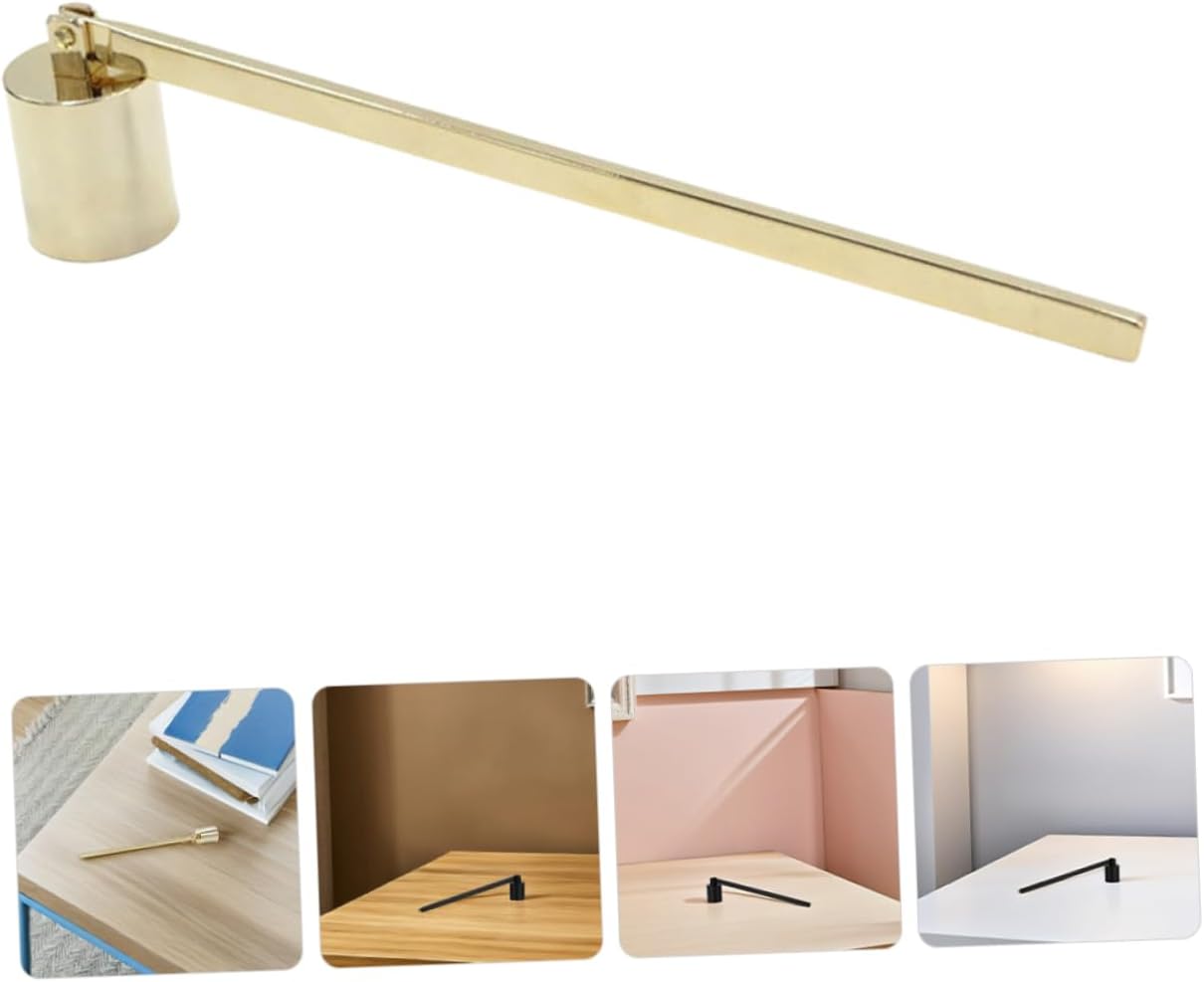 2 Pcs Stainless Steel Candle Snuffer with Ergonomic Grip
