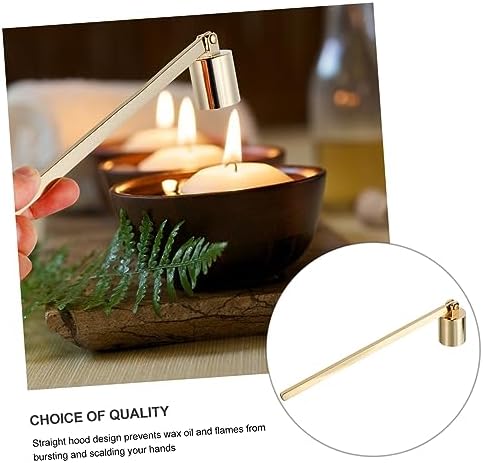 Happyyami Long Wick Candle Snuffer Holder