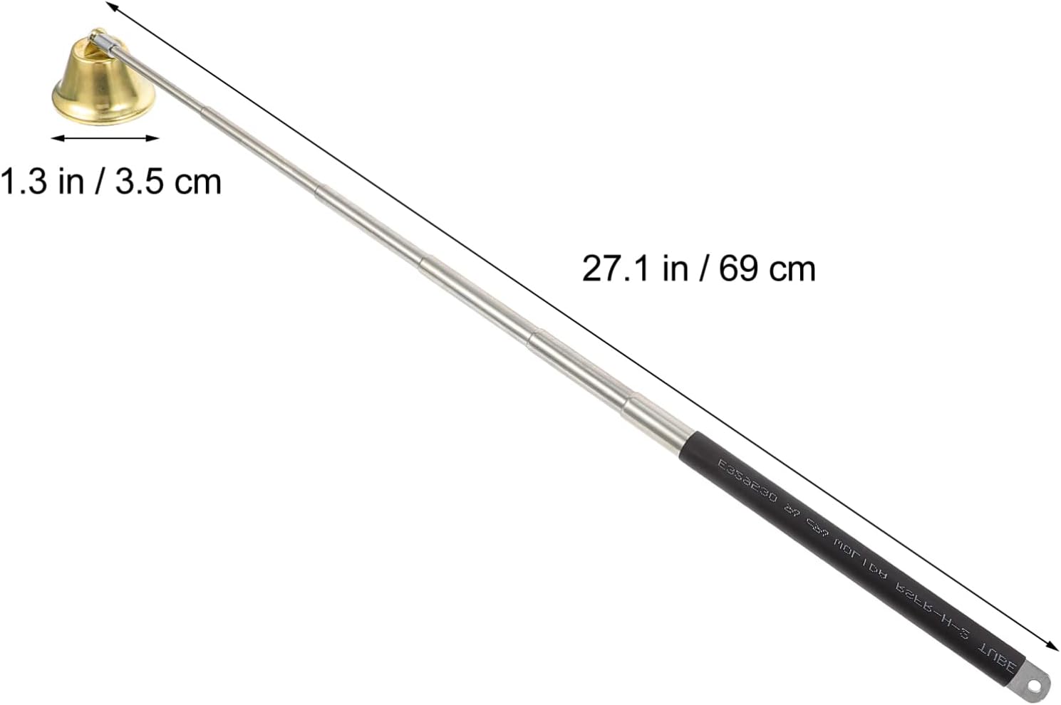 2pcs Extensible Candle Snuffer for Safe Wick Removal