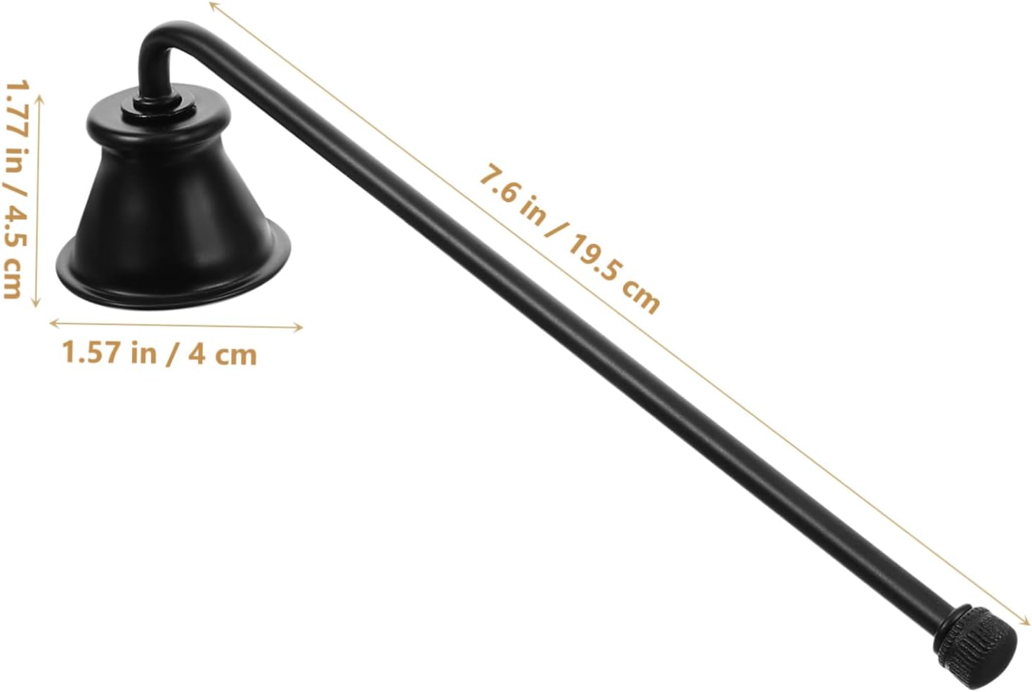 LIFKICH Candle Snuffer Portable Metal Cover for Candles