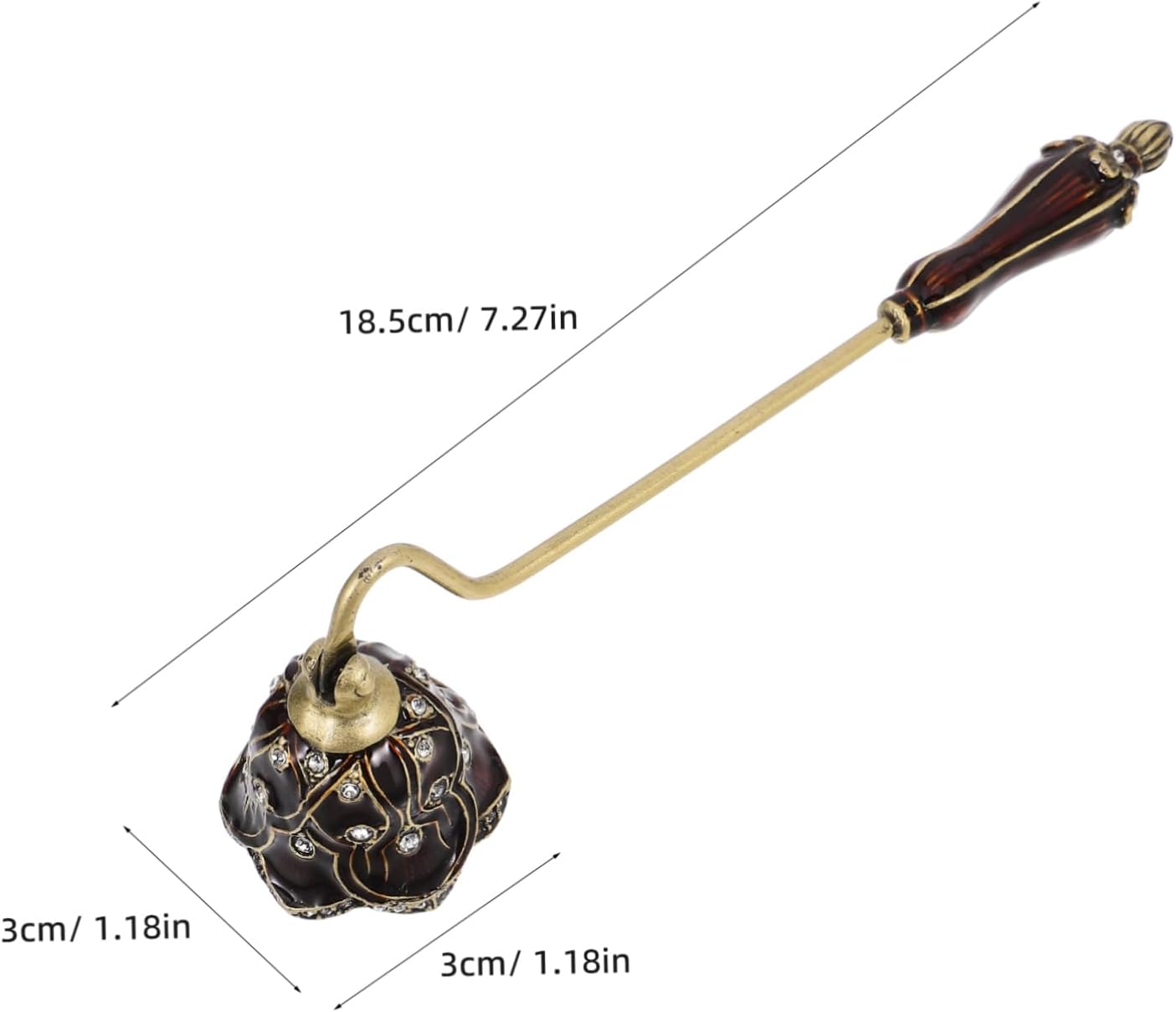 Levemolo Candle Snuffer Tool with Long Handle 1