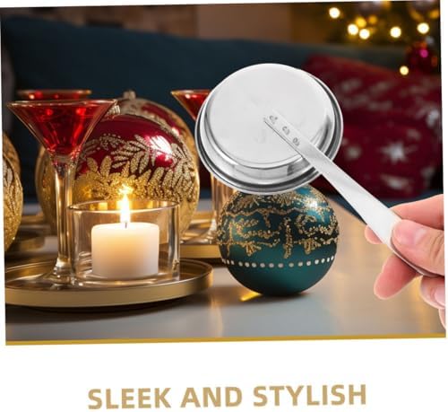 STOBAZA 5pcs Stainless Steel Candle Snuffer Set Retro Design