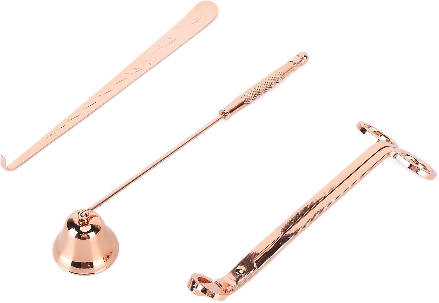 Rose Gold Candle Wick Trimmer Set 3pcs