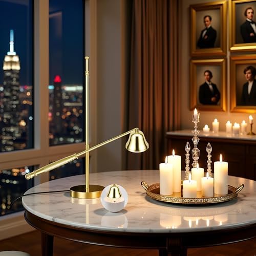 Jowxsx Golden Candle Trimmer with Long Handle