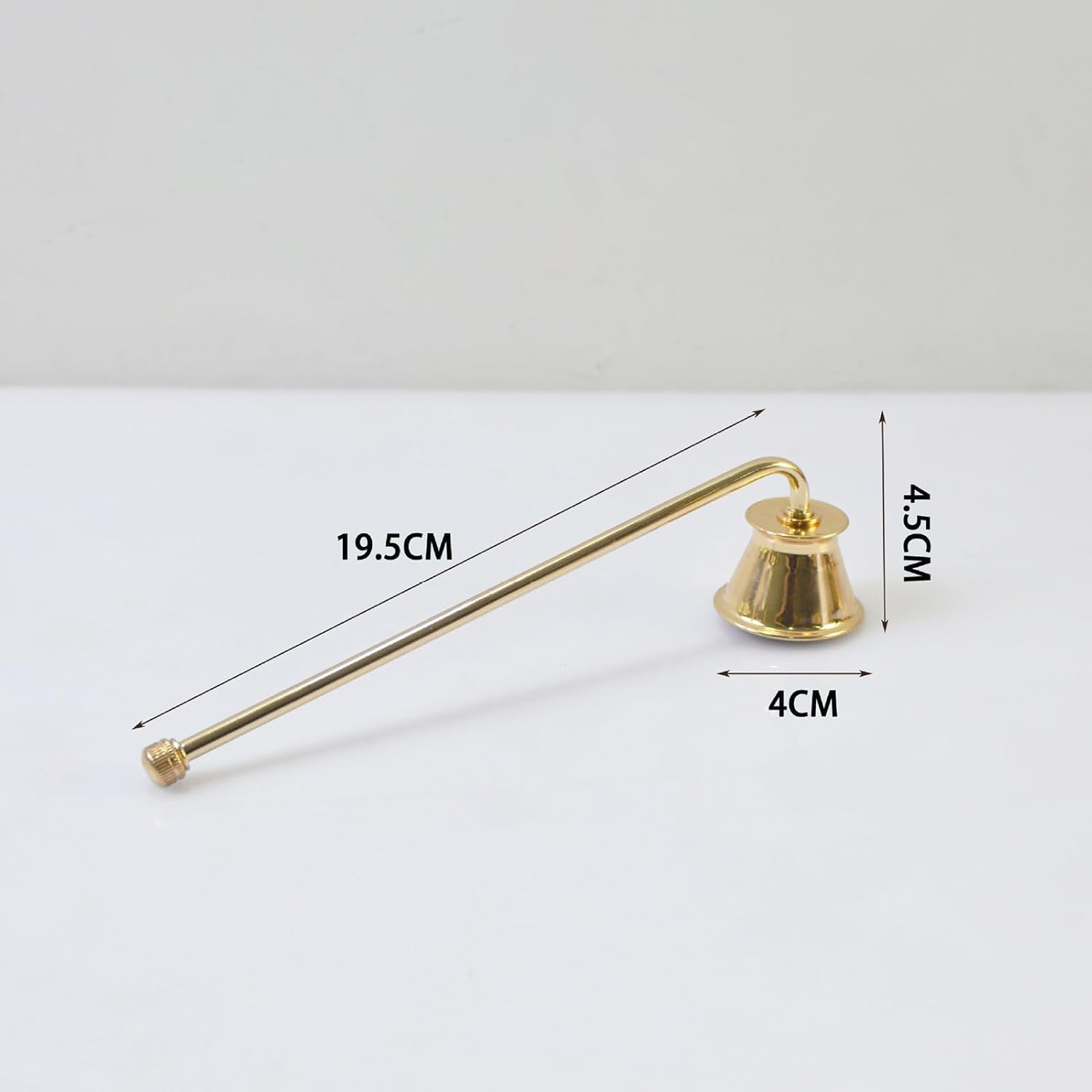 Stainless Steel Candle Snuffer Extinguisher with Rust-Proof Cover