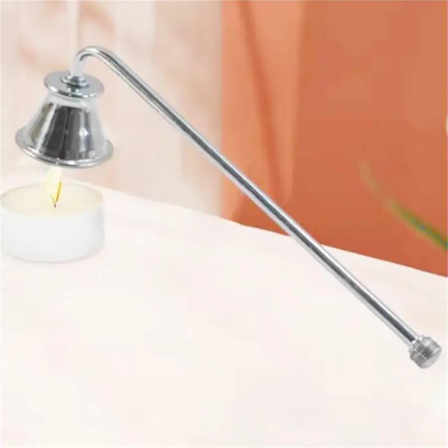 6Pcs Candle Snuffer Metal Bell Extinguisher
