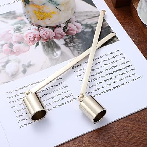 2pc Candle Snuffer Handle with Ergonomic Design for Scented Candles